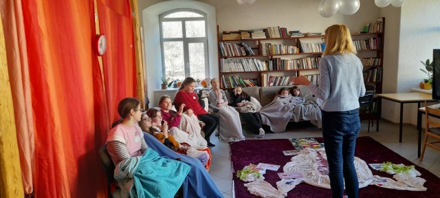 Izzinoša nodarbība "No stāsta līdz grāmatai"